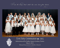 First Holy Communion 2013